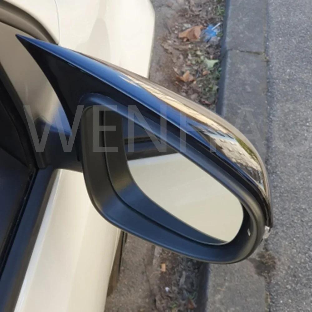 Couvercle de rétroviseur brillant, 2 pièces, housse pour VW Jetta MK7 S/SE/SEL/GLI/R-LINE 2019 – 202