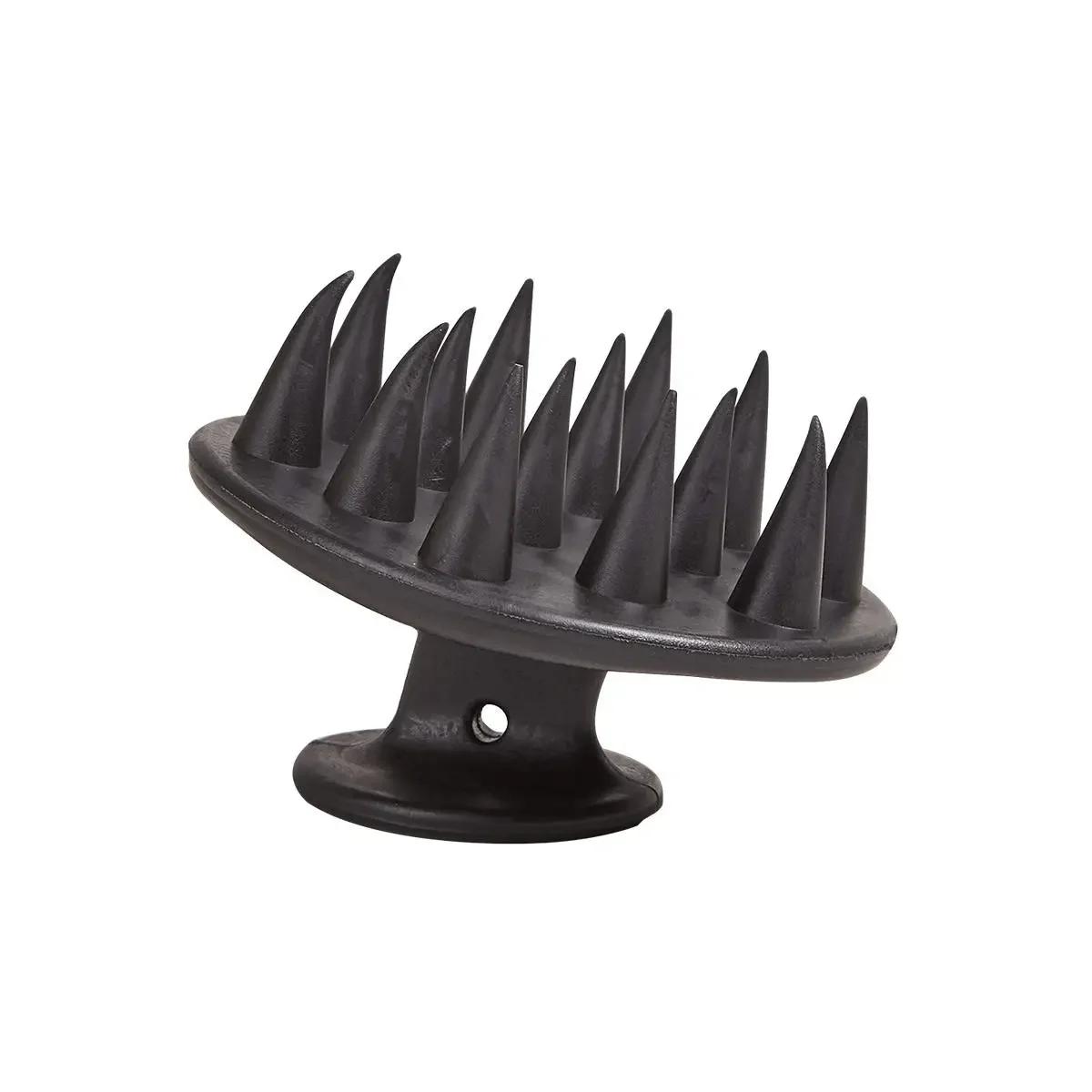 Brosse de Massage de tête en Silicone Portable, brosse de nettoyage en profondeur du cuir chevelu et