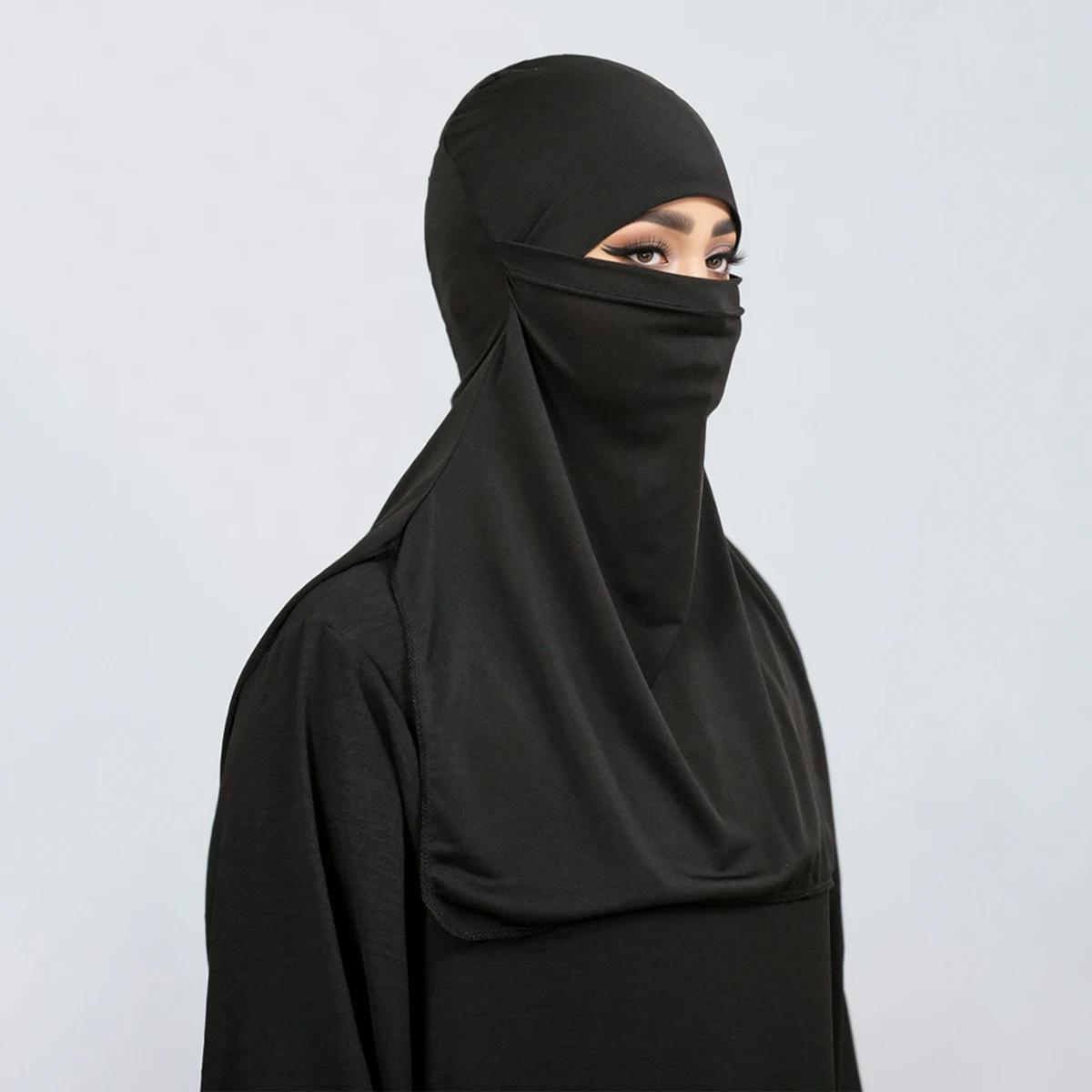 Nouveau plaine musulman ethnique écharpe femmes Hijab islamique musulman Hijab instantané Turban ara