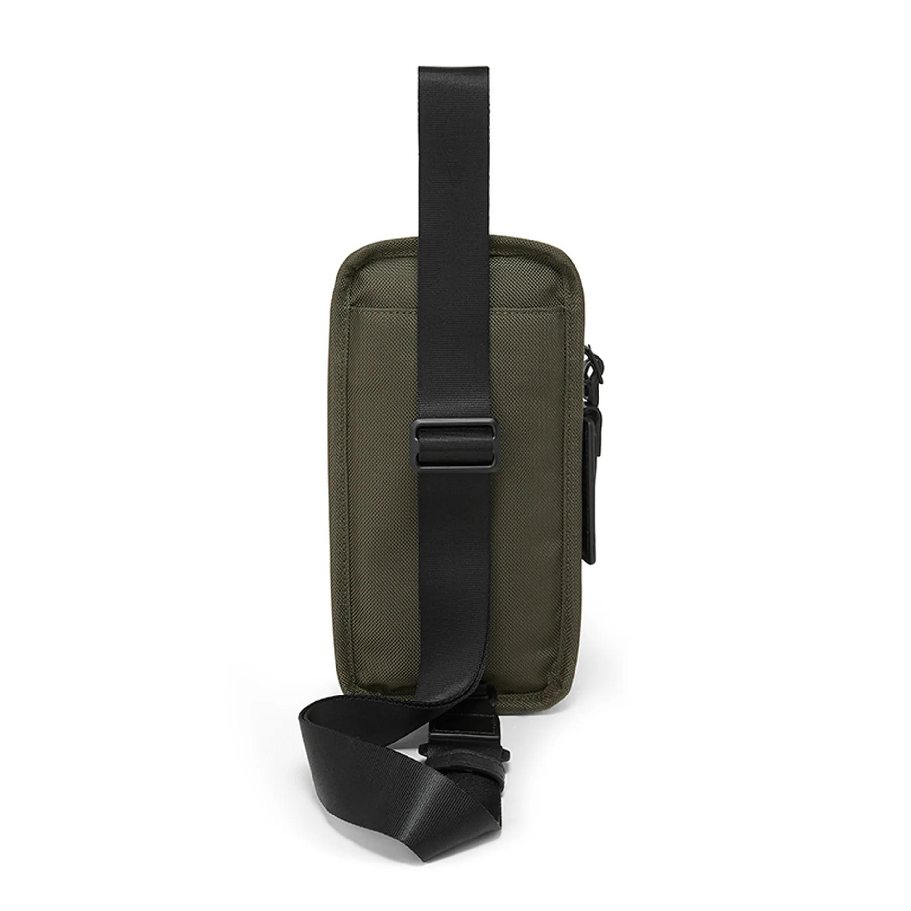 Sac à bandoulière pour hommes, sac de poitrine en nylon durable, multi-poches, sac de voyage d'affai