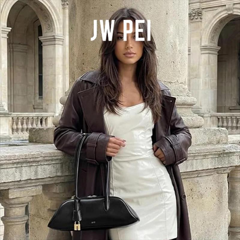 JW PEI 2026 Nouveau Style Zora Sac Bowling Sac Boston pour Femme Sac Baguette à Porter sous le Bras 