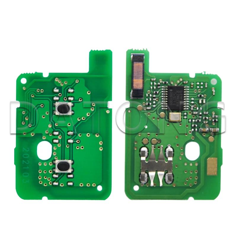 Datong World – clé intelligente à distance de voiture, puce 4A, 433MHz, pour Renault Duster Clio4 Sa