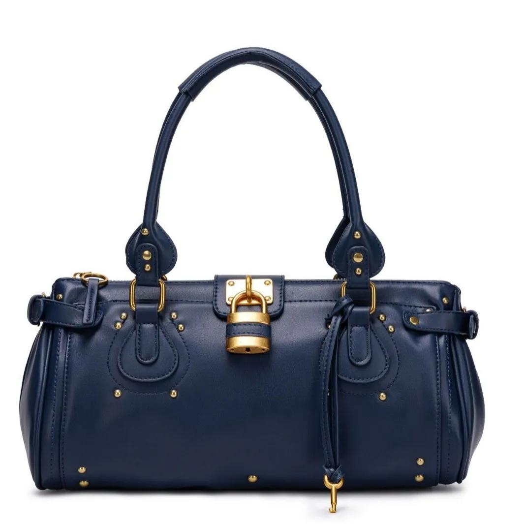 Sac à langer vintage de luxe à la mode, design unique pour femmes, grande capacité, sac à bandoulièr