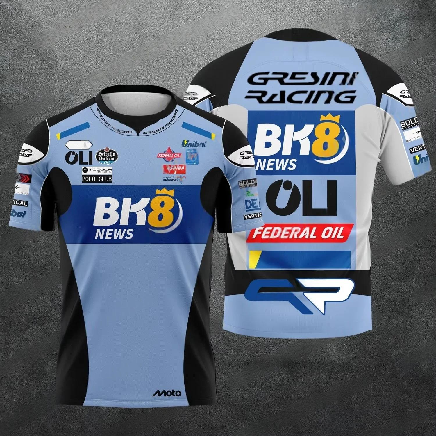 Combinaison de course GP pour moto, veste d'équitation, T-shirt de sport de rue à manches courtes, r