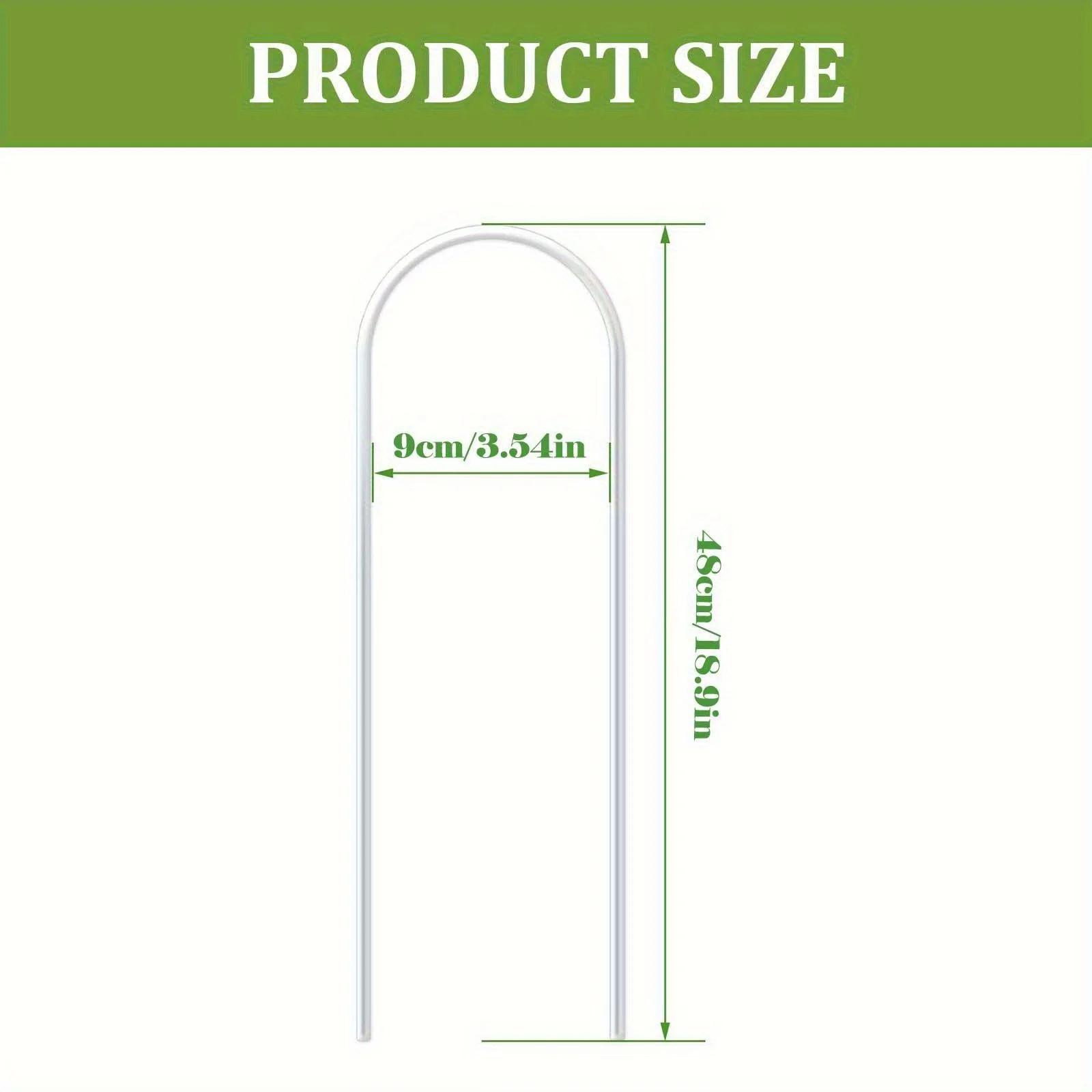 Cadre d'escalade pour plantes en acrylique transparent en forme de U, structure de support spécialem