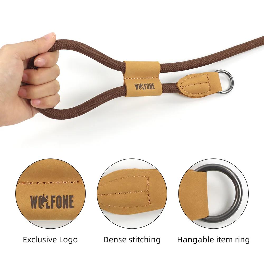 1.8M grande laisse de chien chaîne de taille Traction pour la course à pied réglage simplicité mains