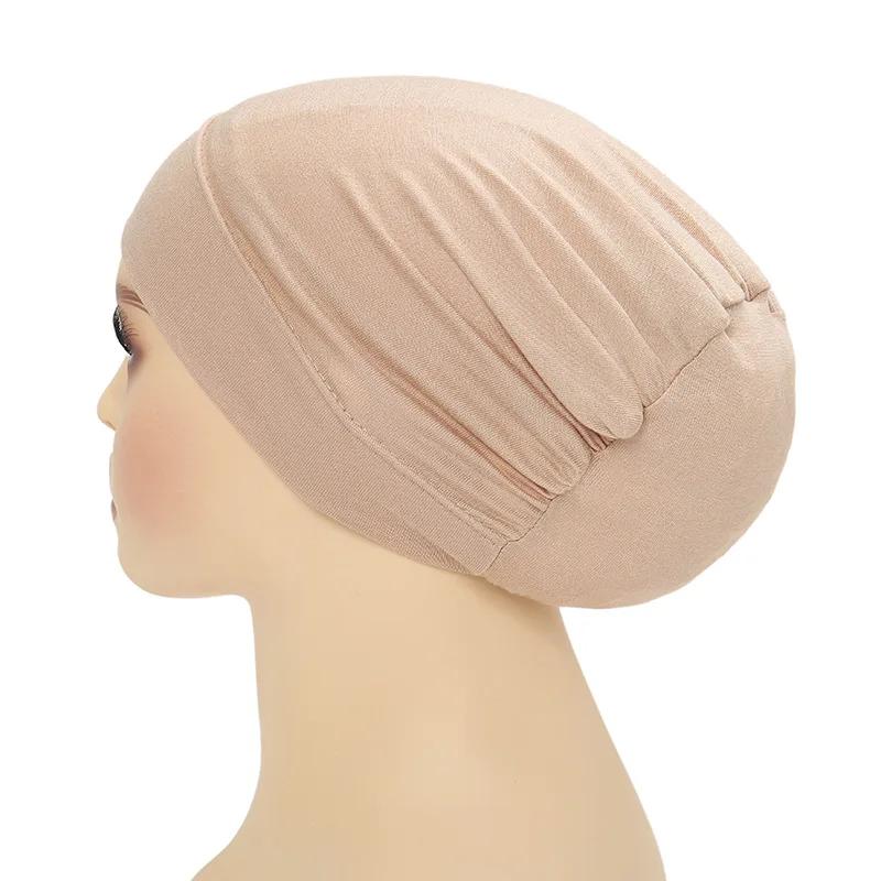 Bandeau Modal Hijab écharpe sous-capuchon Abaya Hijabs pour femme musulman Abayas Jersey Turbans Tur