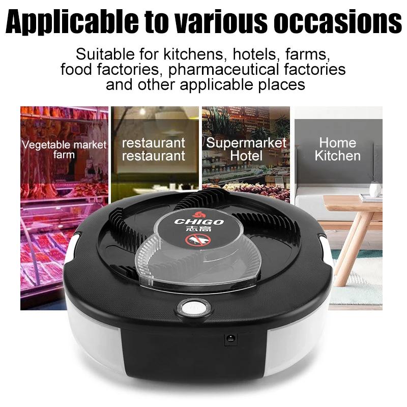 Piège à mouches électrique USB/rechargeable amélioré, piège à mouches de sécurité pour insectes, out