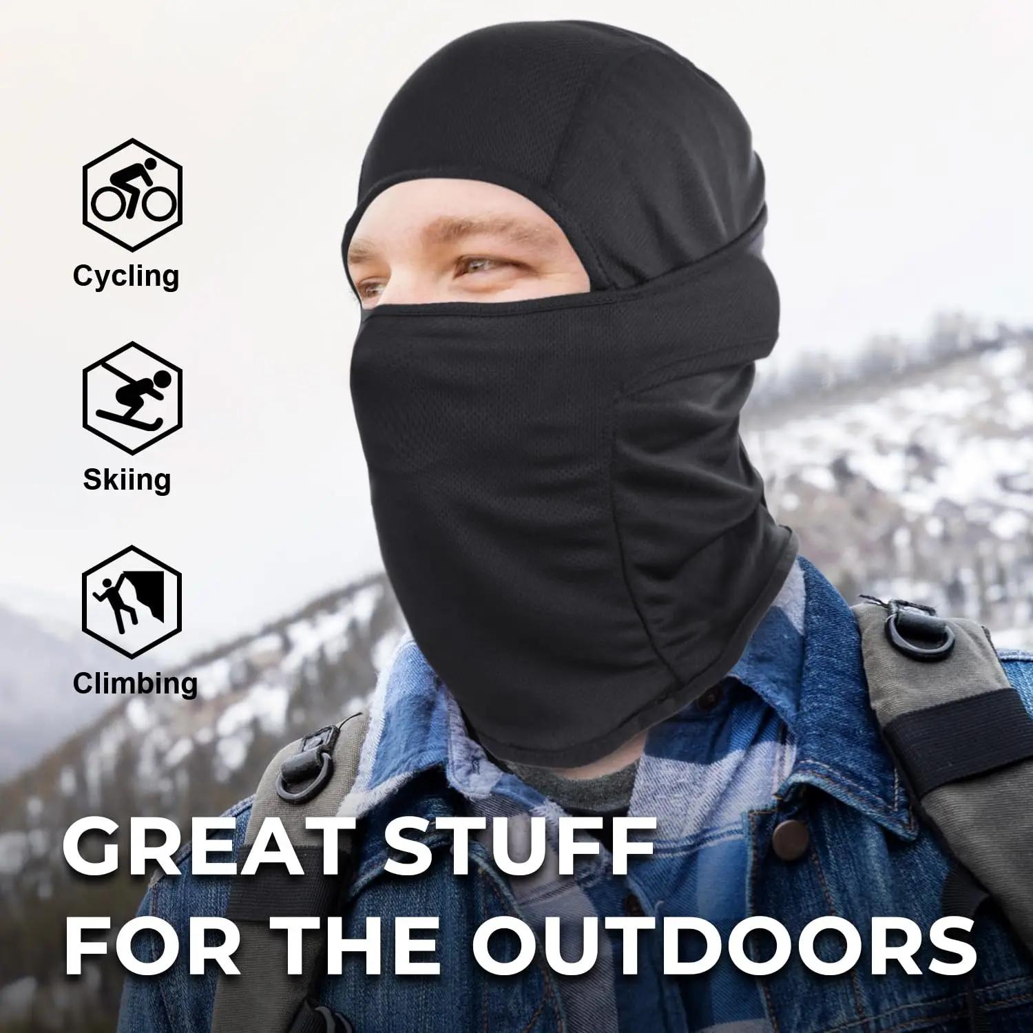 Cagoule masque de Ski couverture complète pour hommes et femmes masque complet respirant pour le Ski