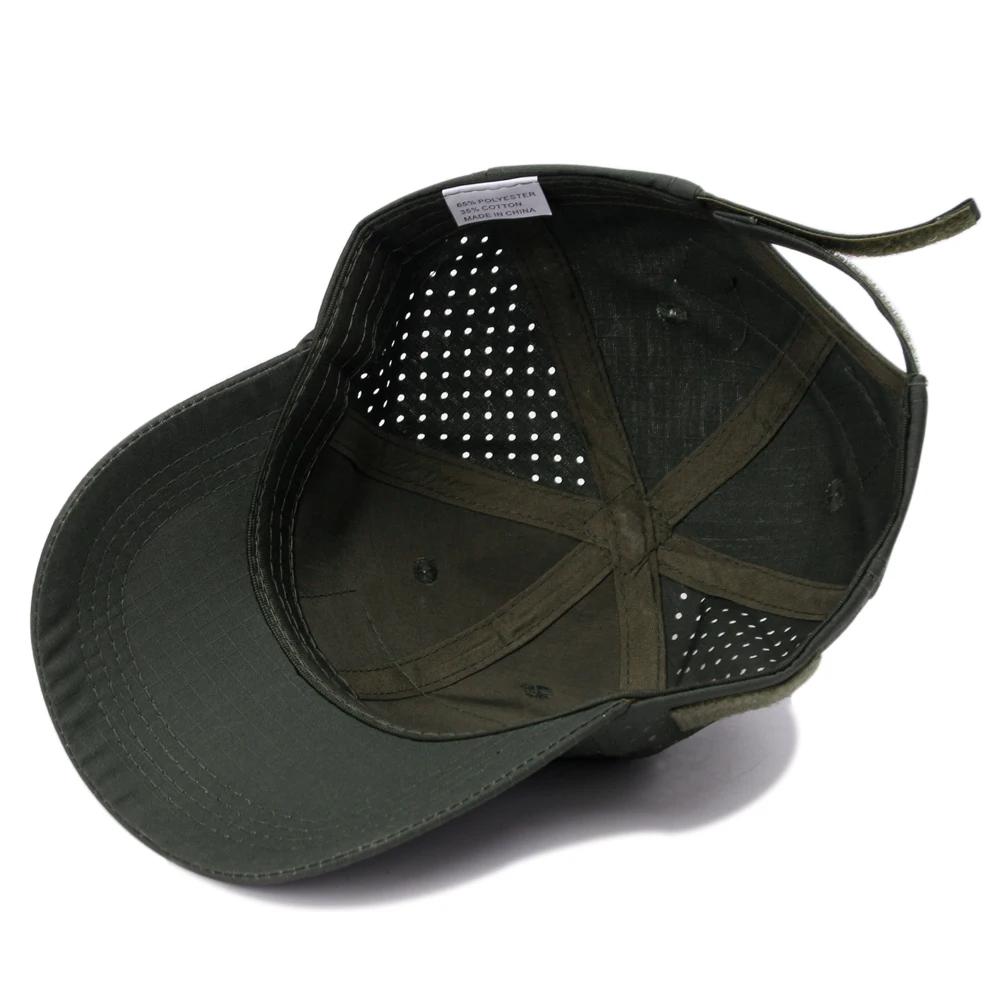 Casquette de Baseball Camouflage pour hommes, chapeau de protection solaire respirant, Sports de ple