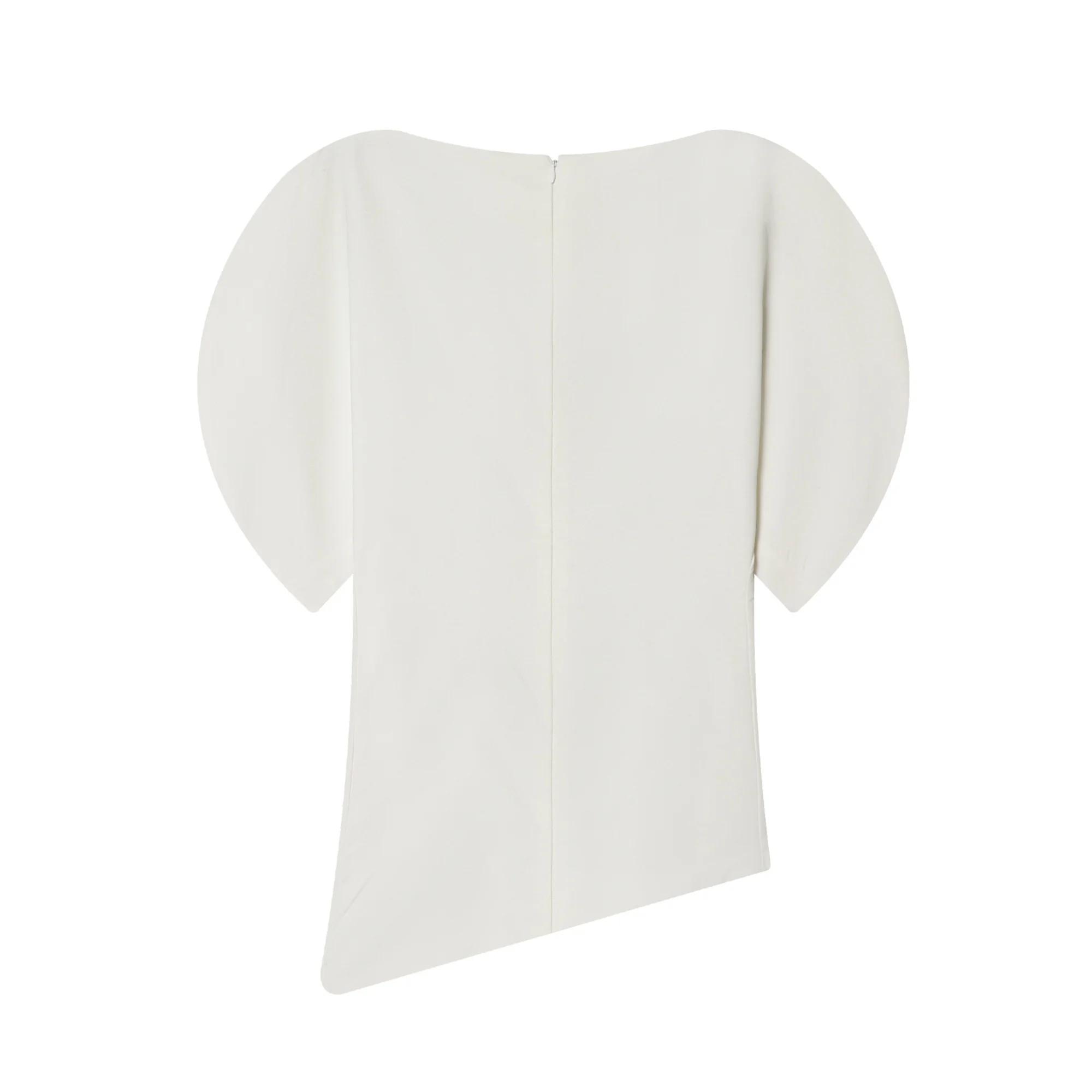 T-shirts à manches courtes bouffantes décontractés chics pour femmes, nouveaux t-shirts à manches co