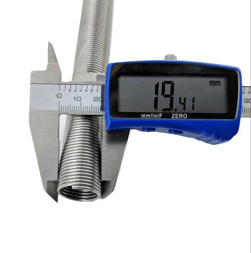 KegLand Bobine et té hélicoïdaux de 1 m (304 en acier inoxydable) - Faux fond de remplacement pour b