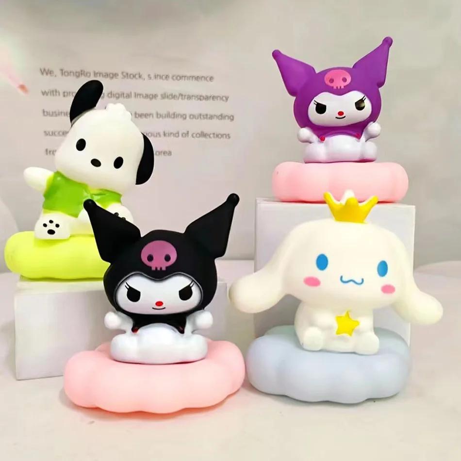 Nouveau Style japonais Sanrios veilleuse émail nuage dessin animé Kuromi cannelle Pochacco petite la