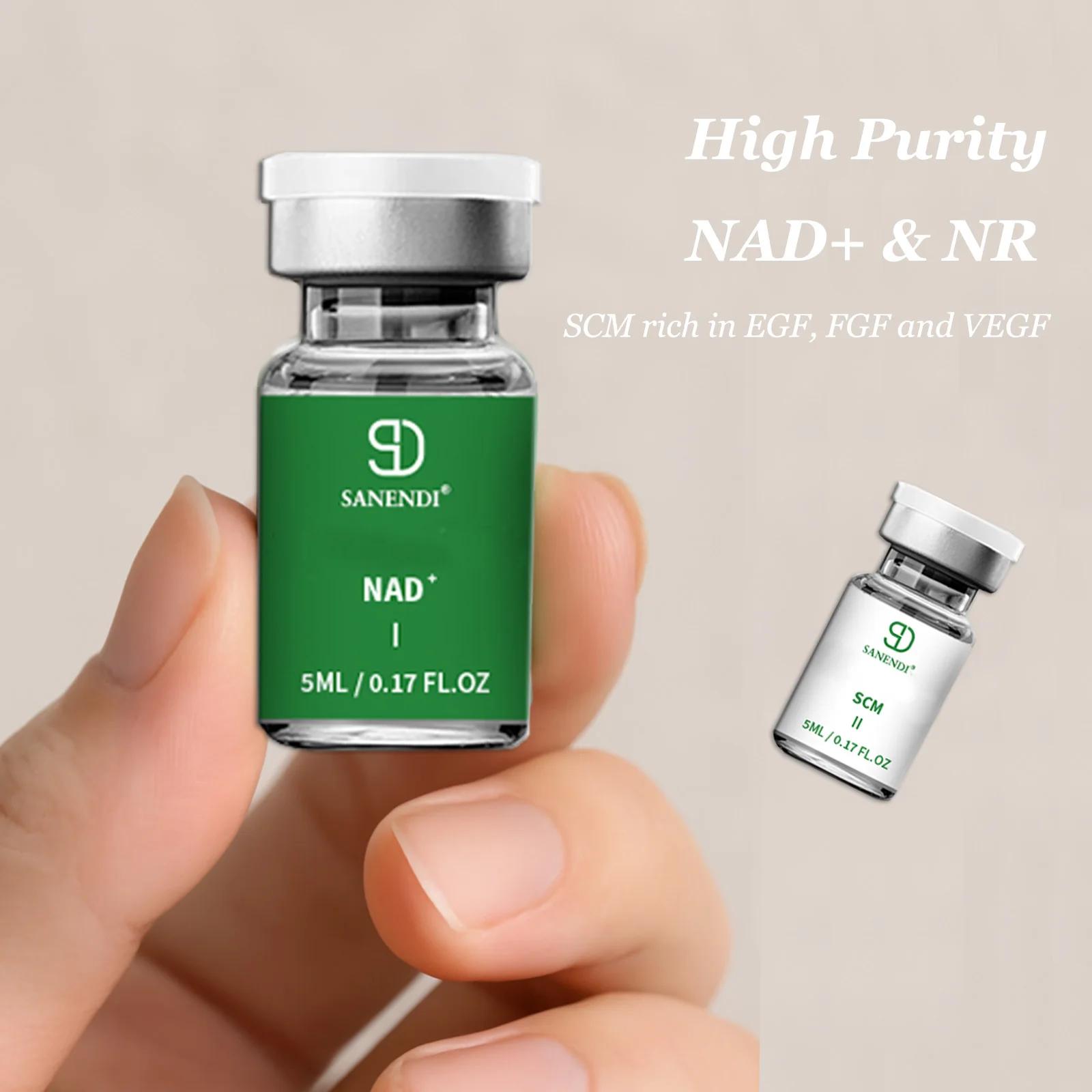 Sanendi NAD + sérum raffermissant ligne Fine lissant visage hydratant éclaircissant sérum PDRN Derma