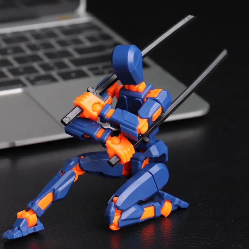 Poupée d'action Titan, Robot de Transformation Mobile multi-articulé, poupée d'action portable T13, 