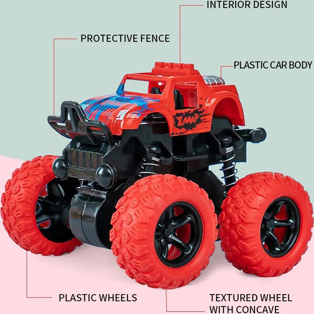 Jouets pour véhicules tout-terrain à inertie, 4 pièces/2 pièces/1 pièce, adaptés aux cadeaux d'hallo