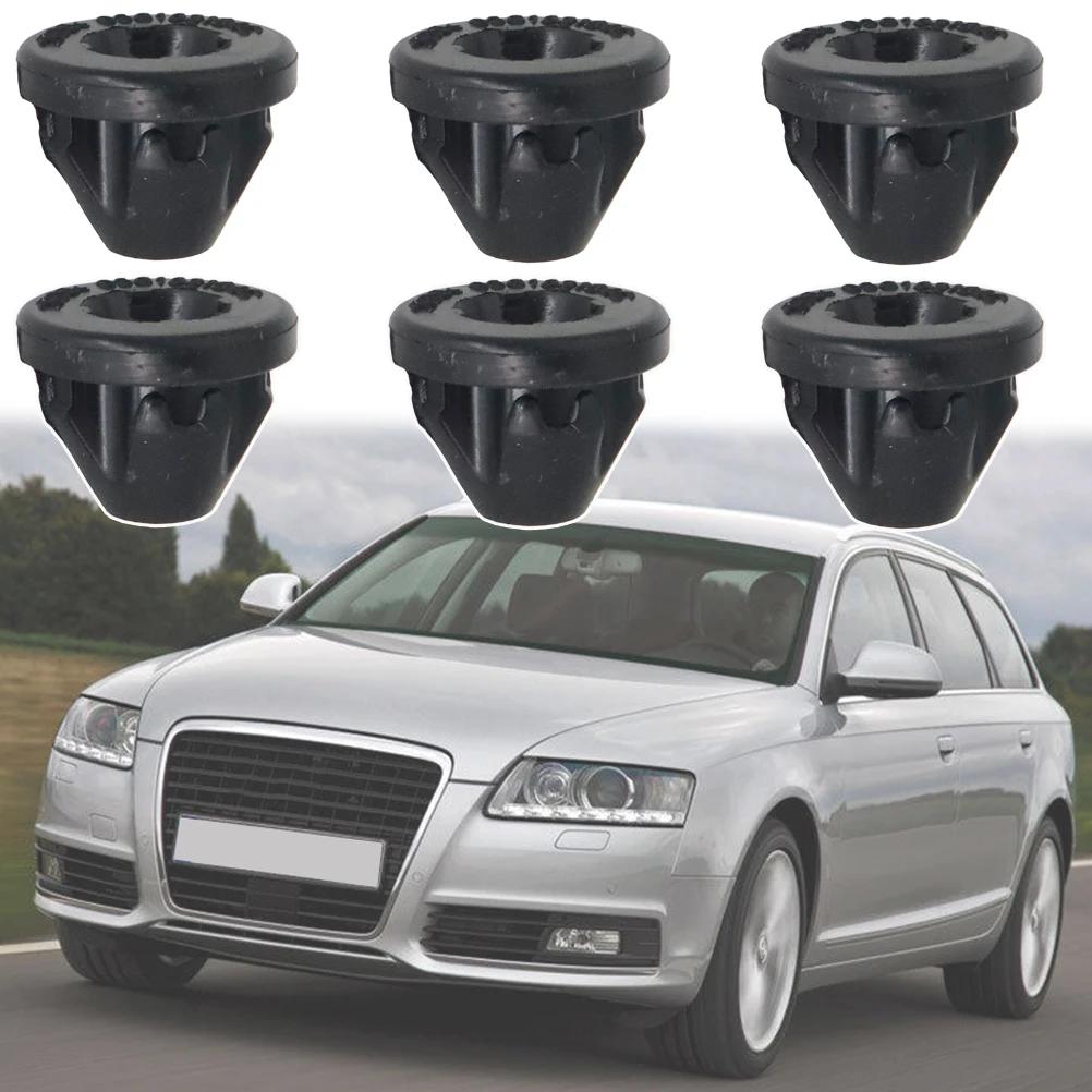 6X pour VW Golf Polo Audi A4 A6 Skoda Octavia siège couvercle de moteur de voiture œillet prise en c