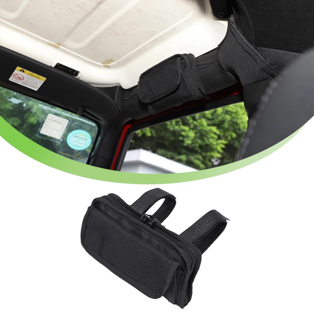 Poignée de maintien pour barre de sécurité de voiture, support de lunettes de soleil, sac de rangeme