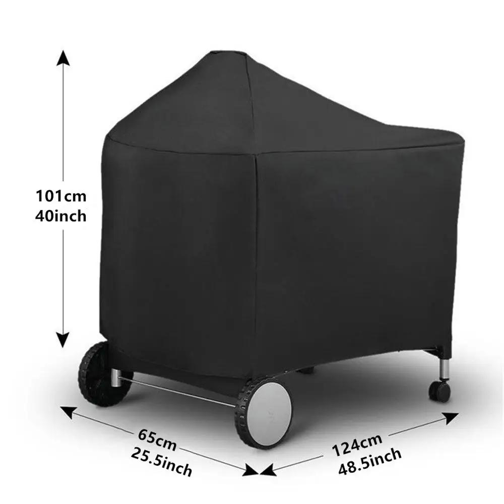 Juste de protection étanche pour barbecue Weber 124, 101x65x7152 cm, accessoires de camping en plein