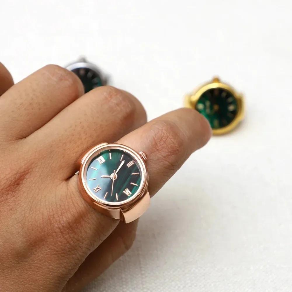 Mini montre avec anneau pour hommes et femmes, montre-doigt de personnalité, Banquet d'affaires, Coc