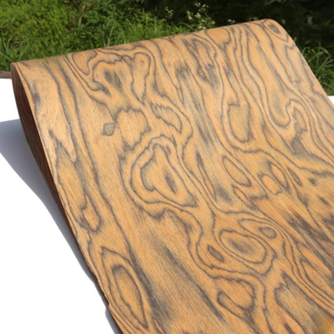 L:2.5 mètres Largeur: 580mm T:0.3mm Technologie Bois Douglas Fir Feuilles de placage Décoration de m