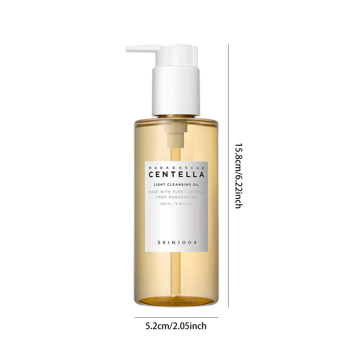 SKIN1004 Huile nettoyante légère à la Centella de Madagascar, texture légère, non grasse, cosmétique