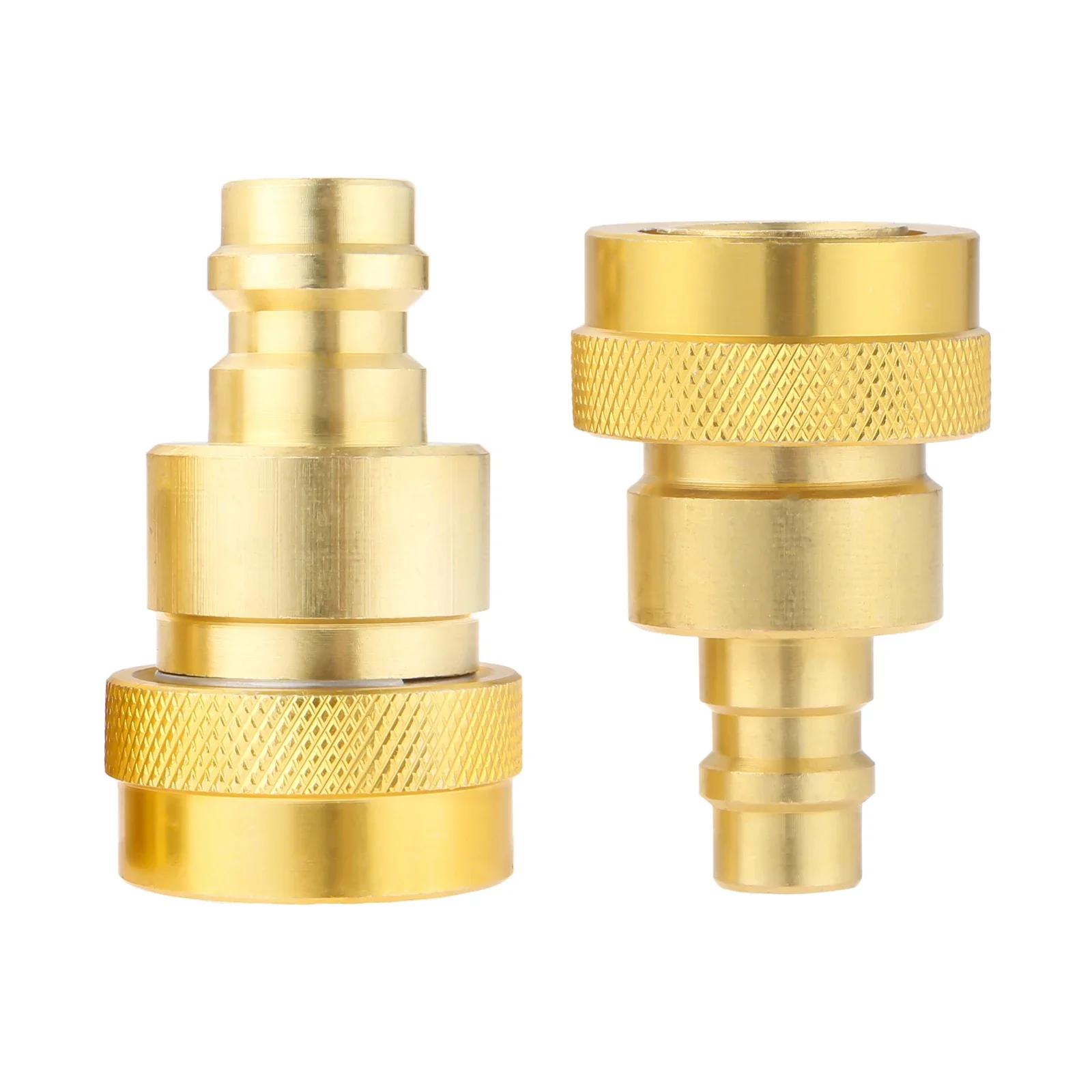 Kit de Conversion A/C R134a à R1234yf, adaptateur rapide, connecteur haute et basse tension réglable