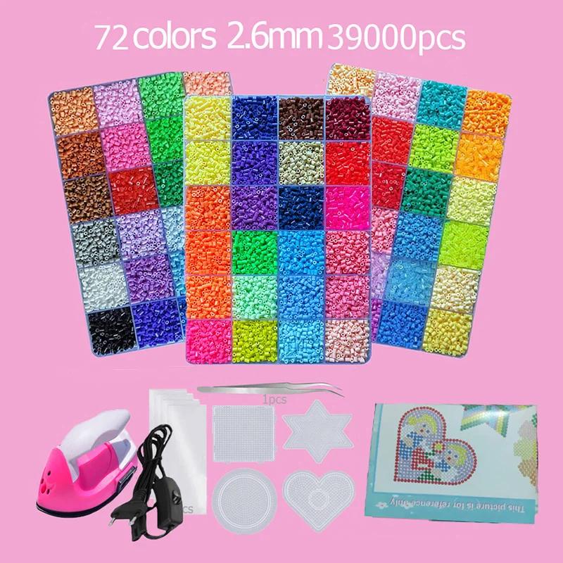 Hama Beads Box Embalagem mosaïque thermique Ferro Education perles, perles de repassage fusible perl