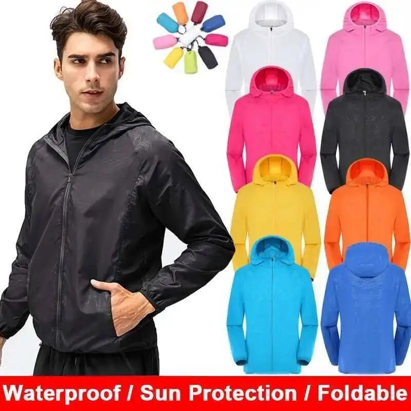 Veste coupe-vent de pêche pour hommes et femmes, veste imperméable, vêtements de randonnée, d'escala