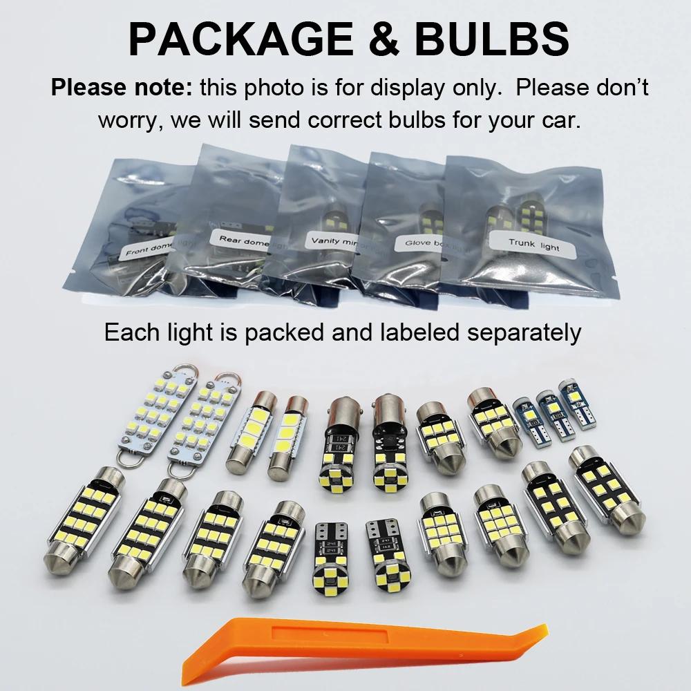 ZITWO – Kit complet d'éclairage intérieur d'ampoule LED pour voiture, pour Lexus IS MK1 MK2 MK3 IS20