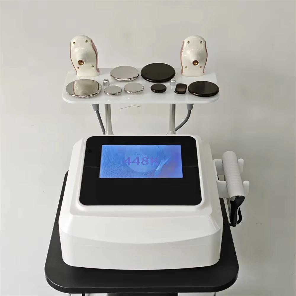 Machine professionnelle portative de thérapie Tecar pour le soulagement de la douleur thérapie physi