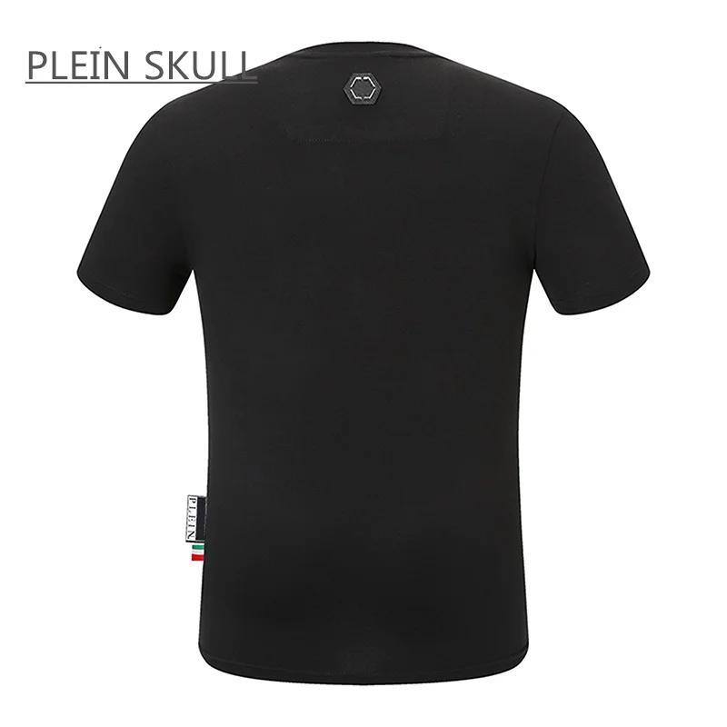 Steel In Skull-T-shirt à manches courtes en coton pour hommes, haut décontracté unisexe, col rond, r