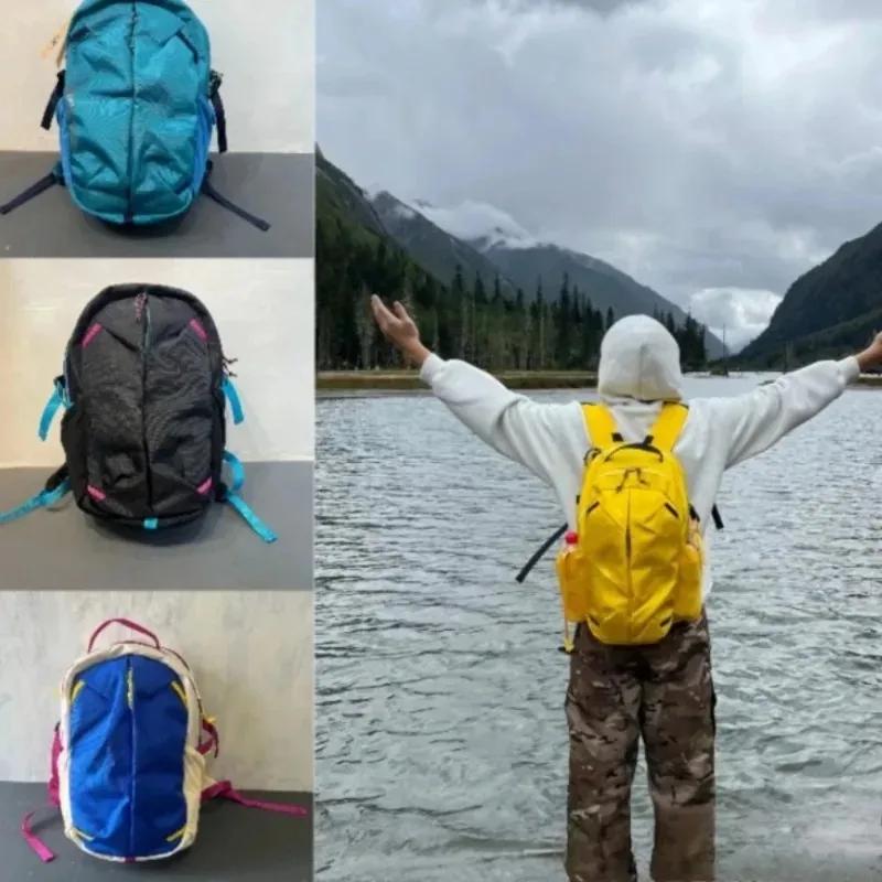 Nouveaux sacs à dos de sport pour hommes et femmes aux couleurs contrastées, sacs à dos de randonnée