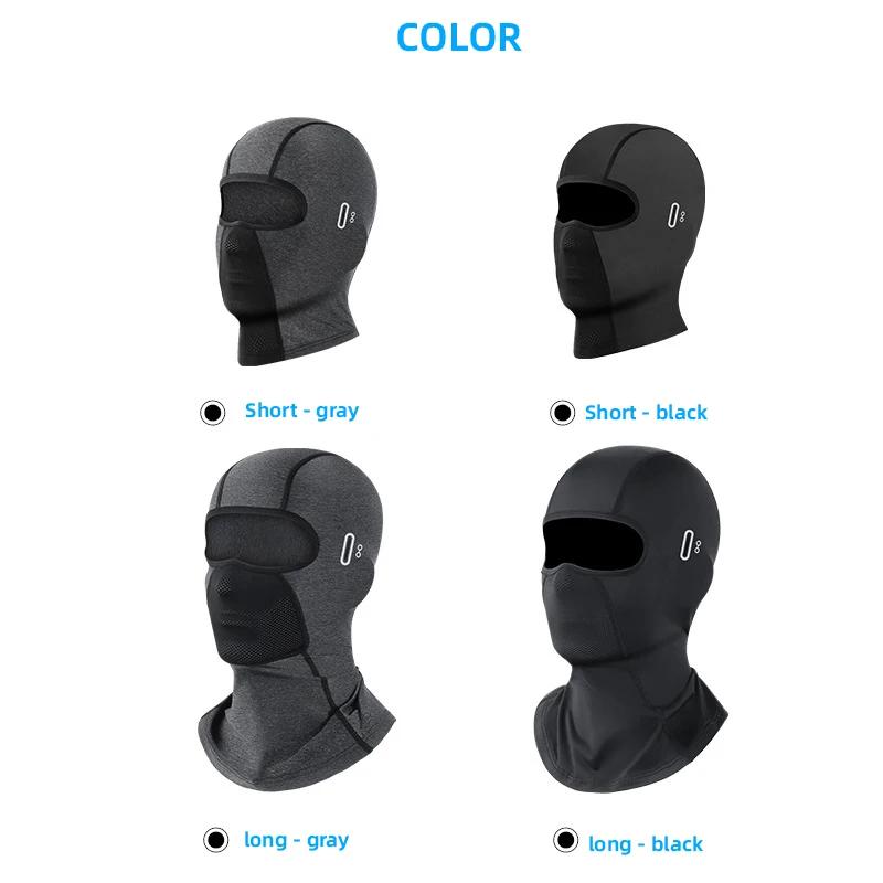 Bavoir de Protection solaire en soie glacée pour l'extérieur, printemps et été, moto, cyclisme, pêch