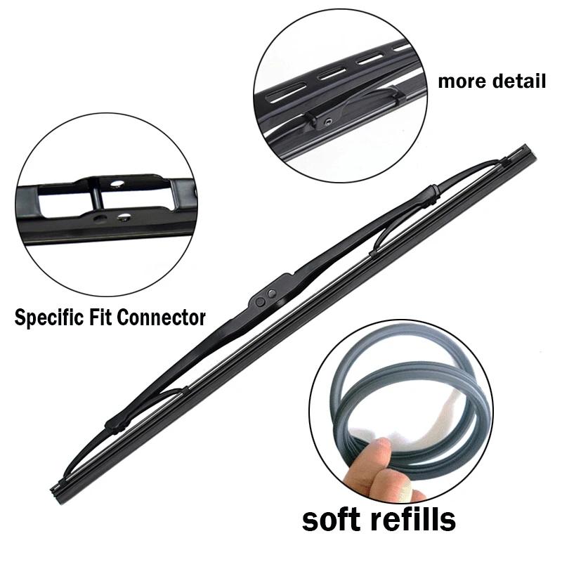 Erick's – jeu de balais d'essuie-glace avant et arrière LHD, pour Audi A4 B6 B7 Avant 2004 – 2008, p