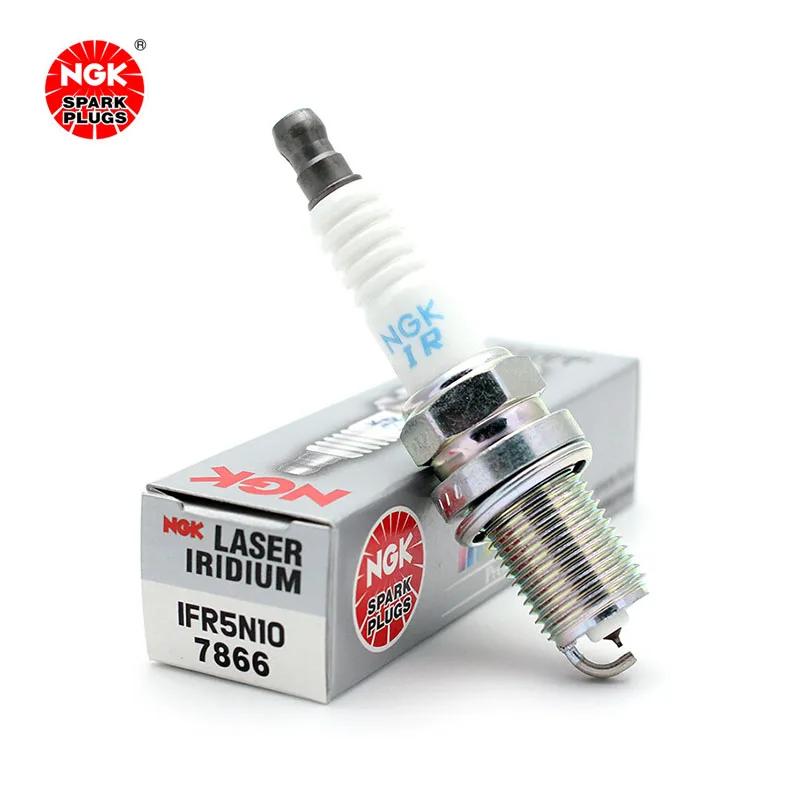La bougie d'allumage NGK Iridium Platinum IFR5N10 7866 convient pour Land Rover XJ8 Discovery 2 Disc