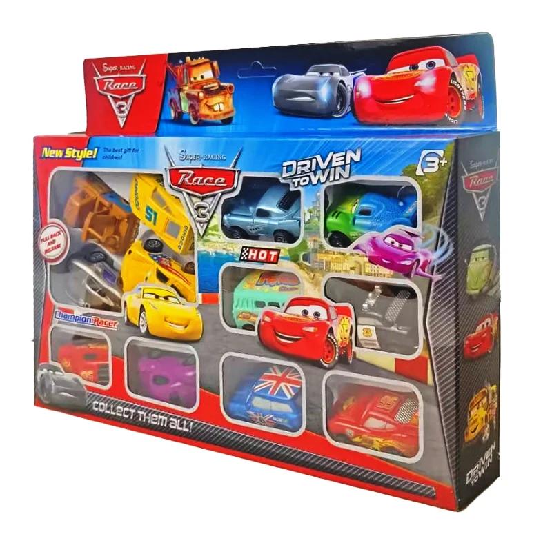 Nouveau Disney Pixar Cars 3 voitures à rebond 12 pièces série Lightning McQueen Jackson Storm modèle