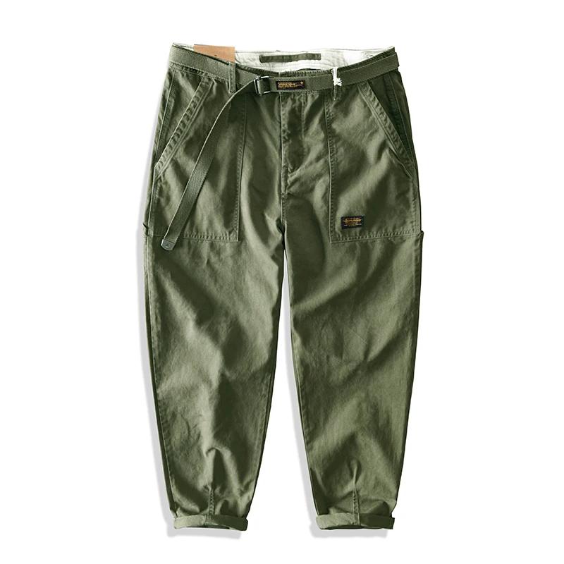 Pantalon de travail polyvalent Yu Wenle Amekaji pour homme, style rétro américain, pantalon cargo te