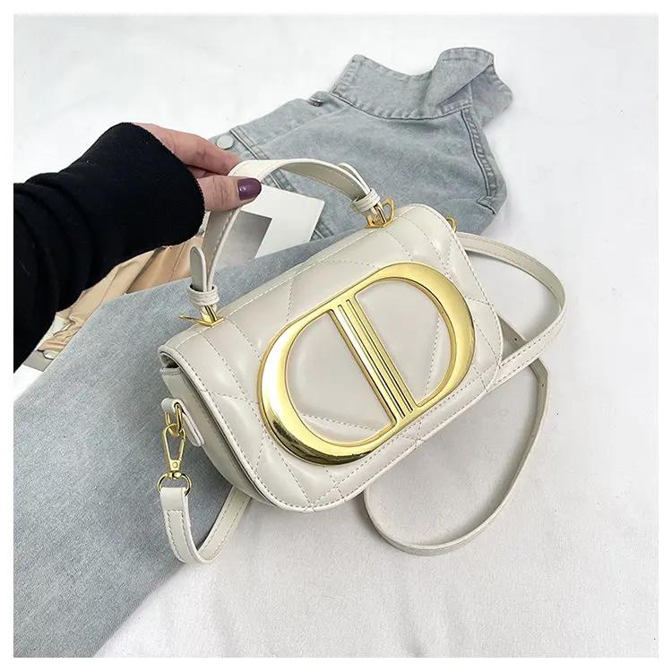 Sac à langer de luxe chic pour femme, grande capacité, sac fourre-tout élégant en cuir, sac à bandou