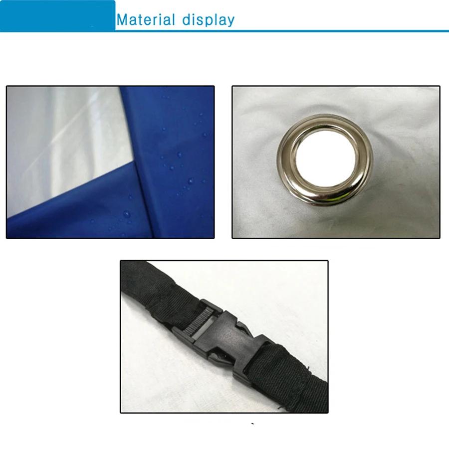 Tout nouveau S M L XL 2XL 3XL 4XL universel extérieur UV protecteur étanche Moto couverture Bache Fu