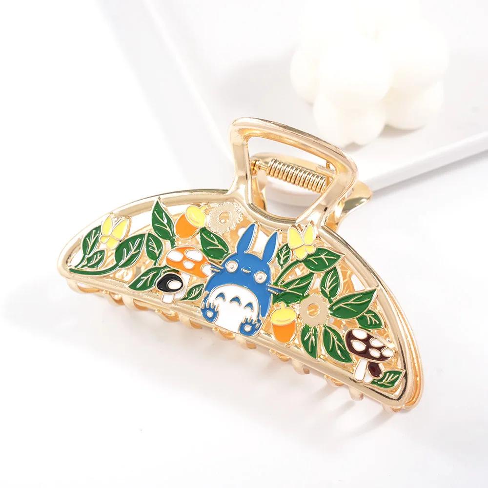 7 Style de mode mignon dessin animé flamme griffe de cheveux bateau Dragon grandes griffes de cheveu