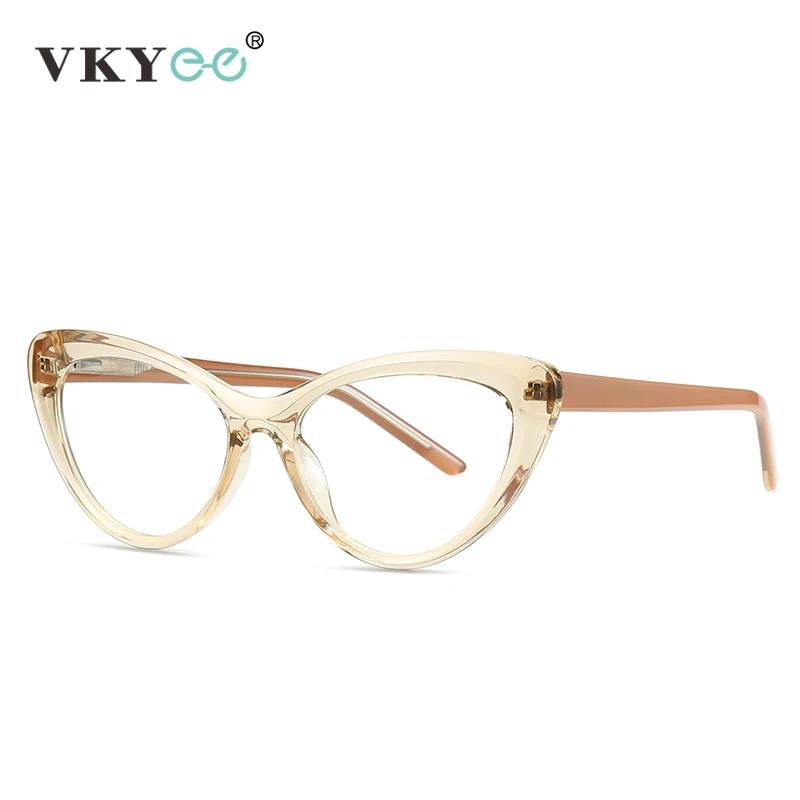 VICKY mode oeil de chat femmes lecture lunettes montures pour lumière bleue bloquant Prescription op