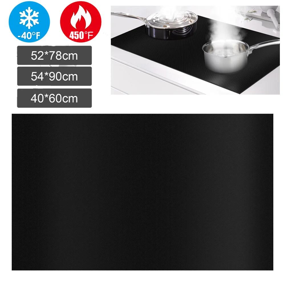 Couvercle de cuisinière à Induction, tapis en Silicone, grand tapis antidérapant pour cuisinière éle