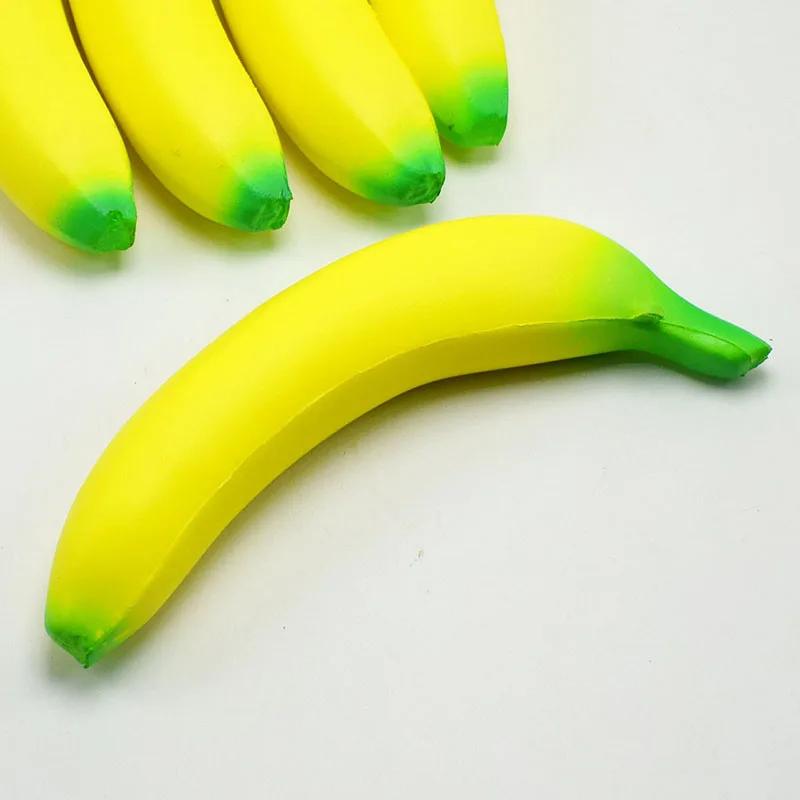 Jouets banane Squishy Anti-stress, Jumbo à montée lente, jouet à presser aux fruits, drôle, Anti-Str