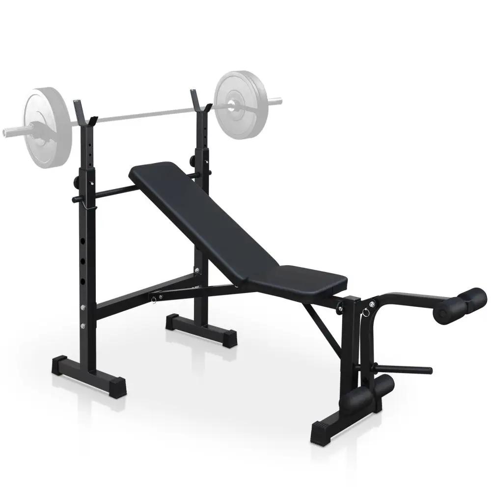 Dreamzon-Banc de musculation, ensemble de presse à banc avec squat T1 et banc pour salle de sport à 
