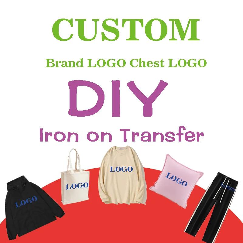 Impression par Transfert Thermique de Logo de Marque Personnalisé, Fer à Repasser sur Image pour Vêt