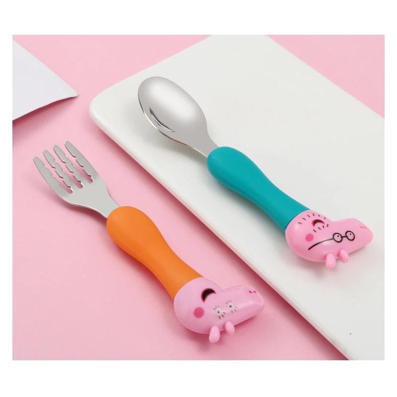 Peppa Pig vaisselle fourchette cuillère Action poupée jouet George Pig papa maman dessin animé modèl