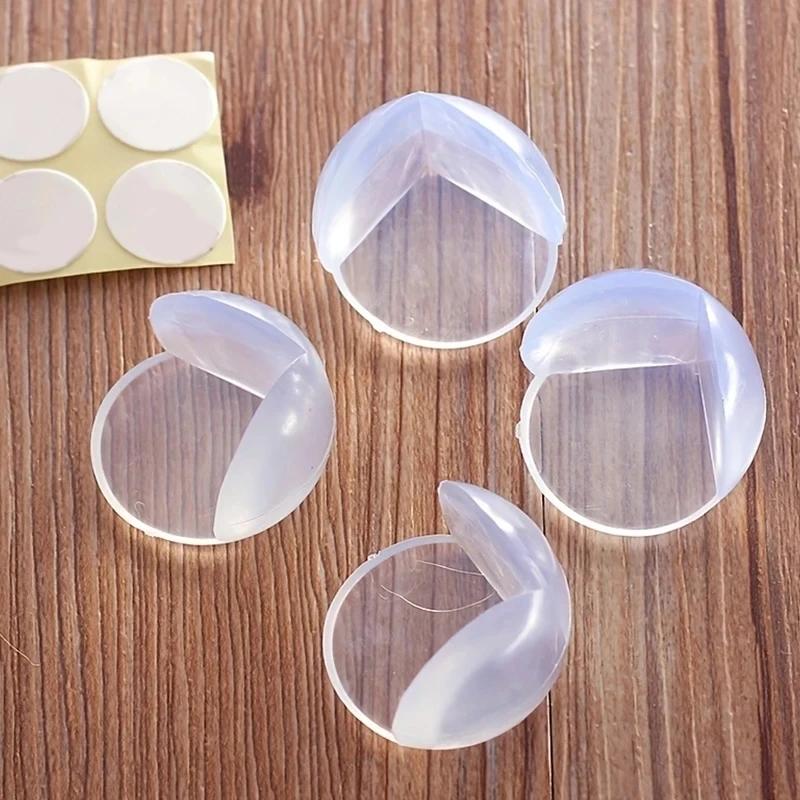 10 pièces sécurité Silicone protecteur Table doux Transparent enfants Anti Collision Table coin bord
