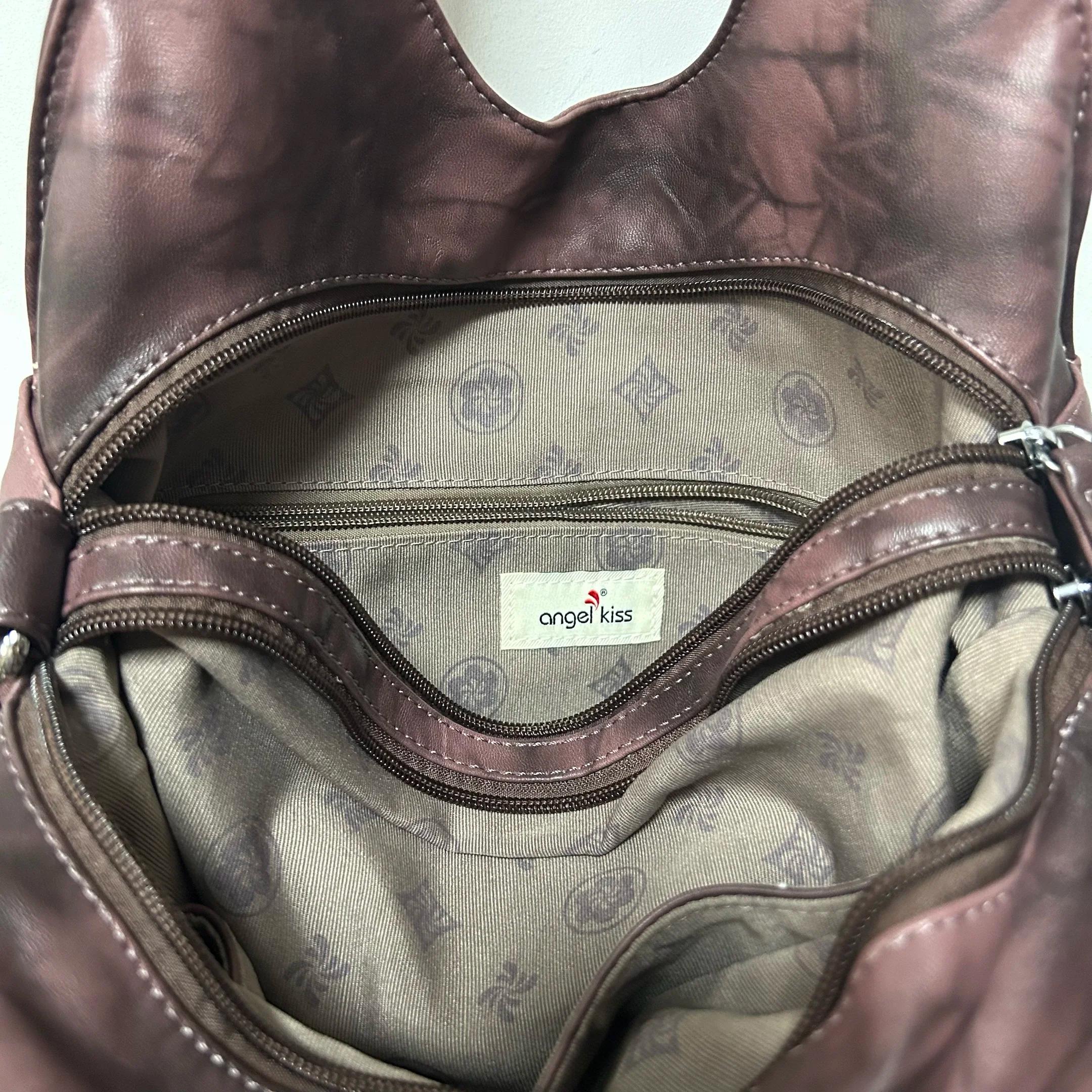 Sac vintage pour femmes, sacs à main tendance en cuir PU, sacs à bandoulière, sacs fourre-tout grand