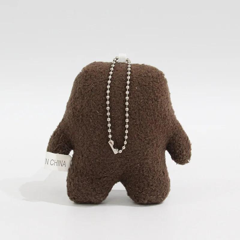Kawaii mignon Domo Kun peluche porte-clés boule chaîne dessin animé Kawaii mignon sac porte-clés pet
